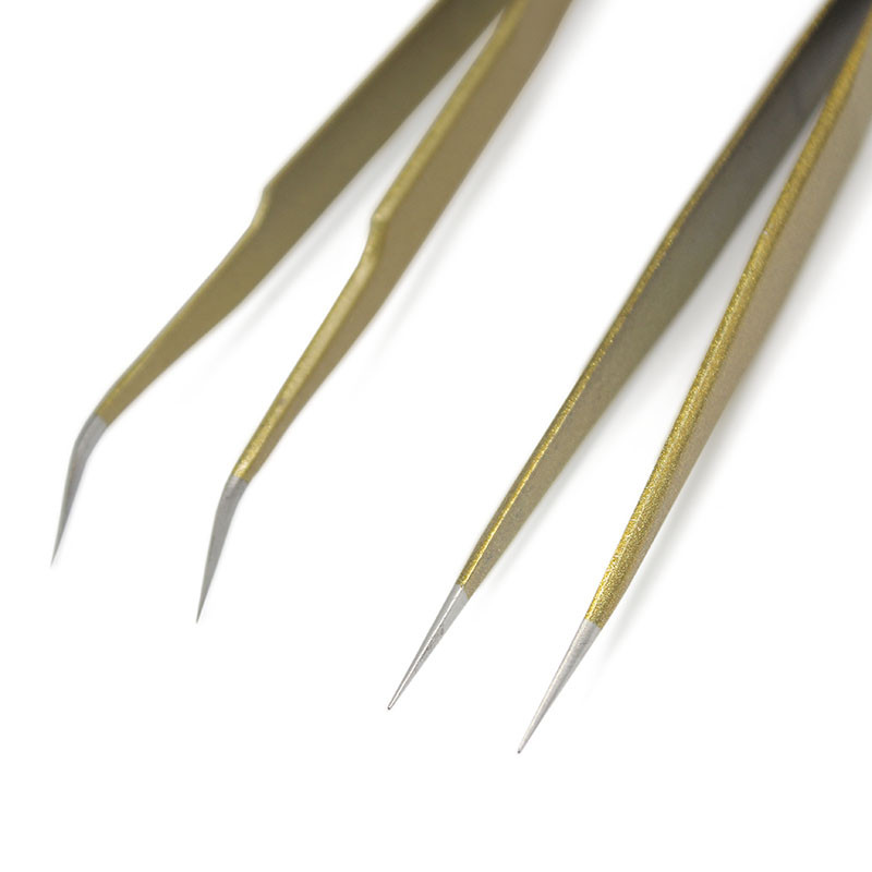 1 τμχ Νέο ανοξείδωτο ατσάλι Βιομηχανικό αντιστατικό ψεύτικες βλεφαρίδες Καμπύλες ίσιες λαβίδες Εργαλεία μακιγιάζ εξαιρετικής ποιότητας δωρεάν