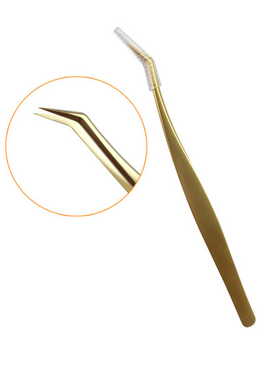 1 tk Professionaalsed ripsmepintsetid ripsmete pikendamiseks roostevabast terasest kumerad pintsetid mahuventilaatorid tätoveeringu pintsettide tarvikute komplekt