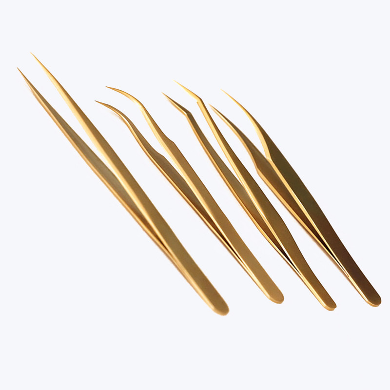 1 tk Professionaalsed ripsmepintsetid ripsmete pikendamiseks roostevabast terasest kumerad pintsetid mahuventilaatorid tätoveeringu pintsettide tarvikute komplekt