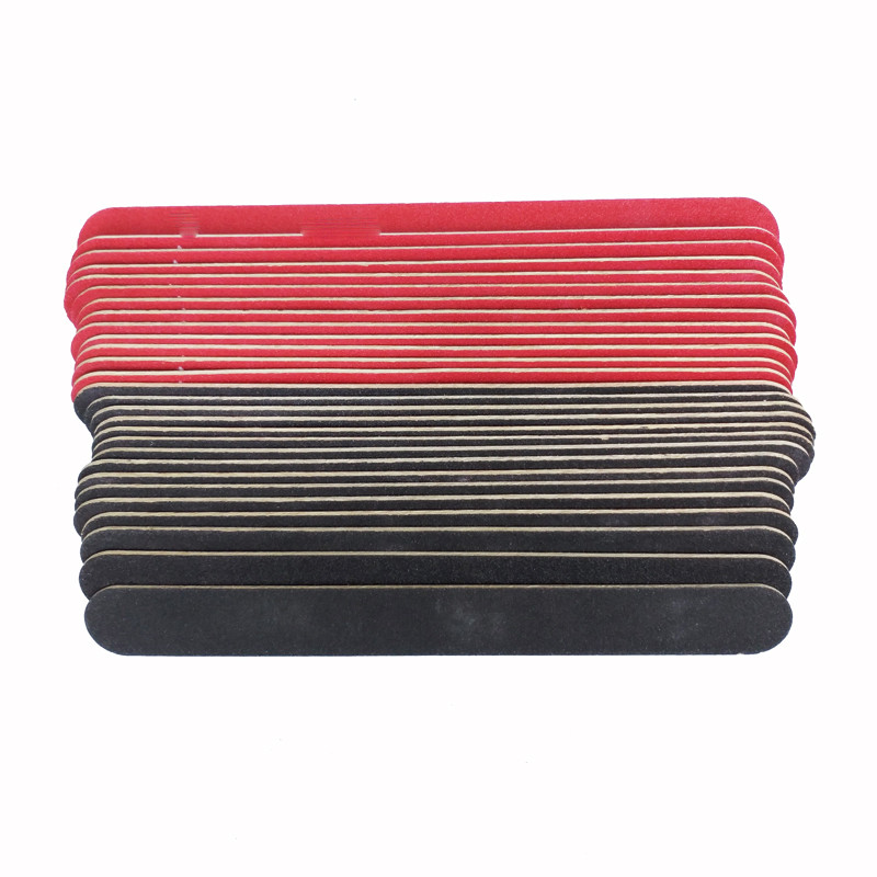 10 tk puidust küüneviilid liivapaberi puhvrid õhukese teraga kunstküüneotsad Tööriistad ühekordselt kasutatav küünenaha eemaldaja kalluse kahepoolne viil