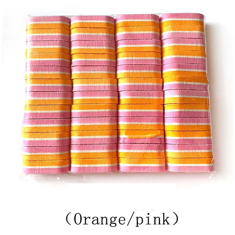 50/20 kom Duple Color Mini spužvaste turpije za nokte Buffer Block, Brusna turpija za nokte ovalnog oblika, Lak za pedikir Manikura #9