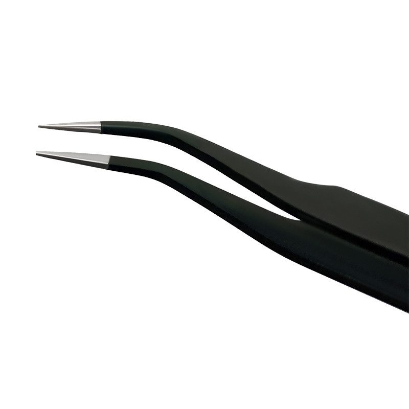 Пинсета за изкуство за нокти Прави и извити кристали Нипер Заострен инструмент за бране Декорация от скъпоценни камъни Направи си сам Материал за маникюр Аксесоари