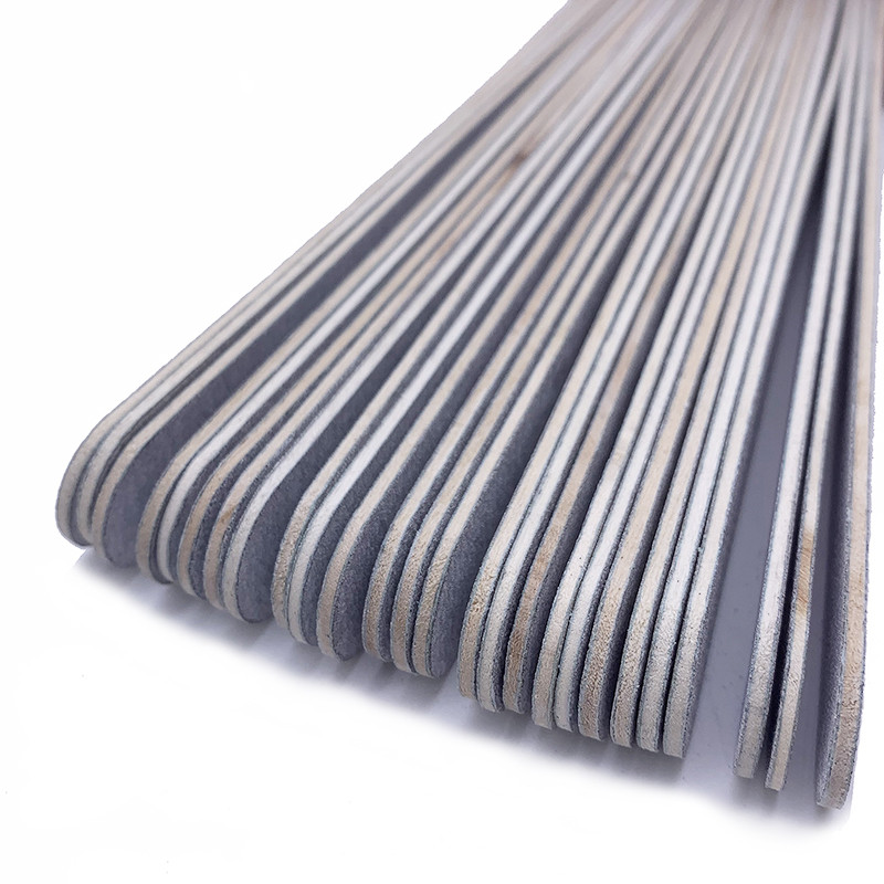 10 τεμ./παρτίδα Γκρι ξύλινα νύχια Λίμα λείανσης Επαγγελματικά αξεσουάρ 100/180 Grit Lime A Ongle Manicure Pedicure Washable Art Tools