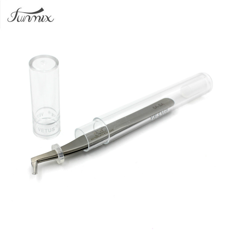 VETUS NOVO 6A-SA Pinceta za trepavice 3D/6D Volume Ekstenzije trepavica Najkvalitetnija pinceta za trepavice