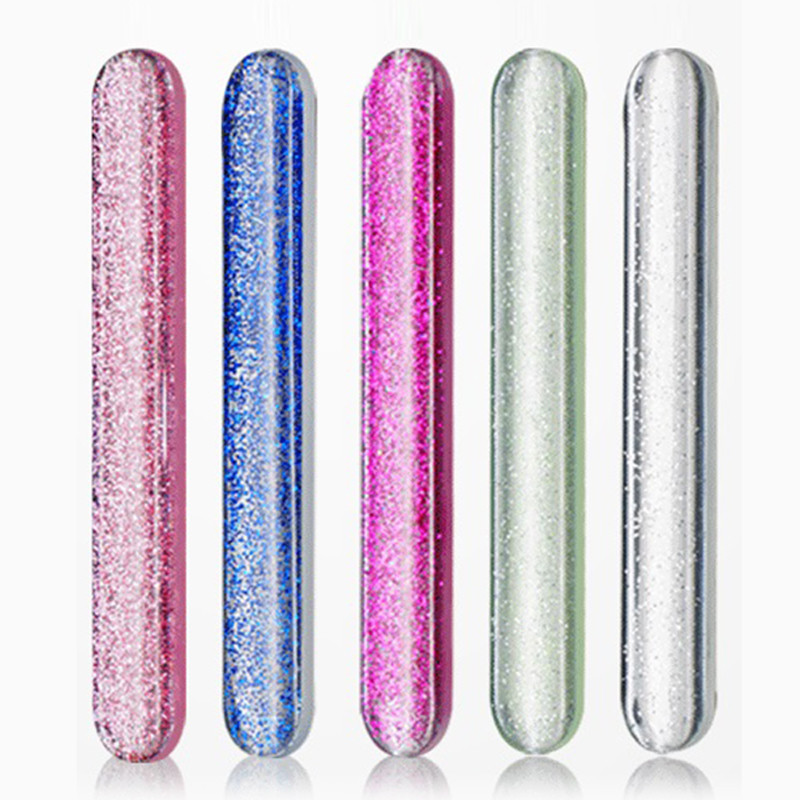 1 τμχ Nano Glass Nail Files Durable Professional Nail Buffer Sansing Grinding Shiner Buffer Nail Art Polish Manicure