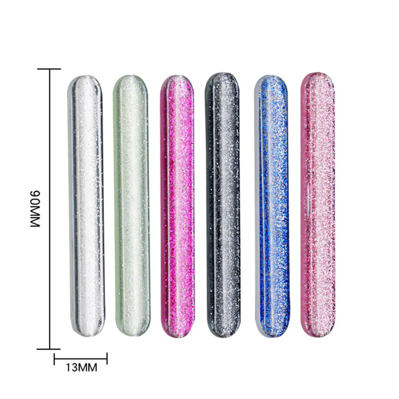 1 τμχ Nano Glass Nail Files Durable Professional Nail Buffer Sansing Grinding Shiner Buffer Nail Art Polish Manicure