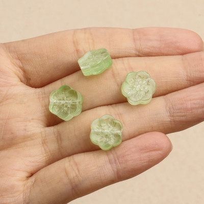 20pcs/lot Veleprodajne višebojne Lampwork perle u obliku cvijeća Staklene perle za izradu nakita DIY Charms Narukvica Poklon za žene