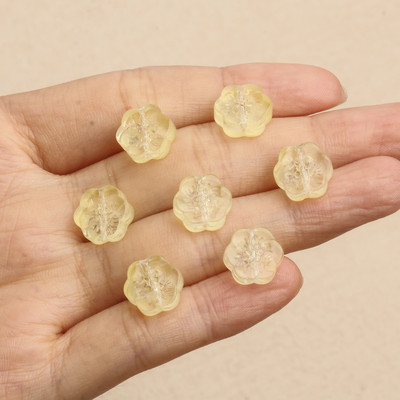 20pcs/lot Veleprodajne višebojne Lampwork perle u obliku cvijeća Staklene perle za izradu nakita DIY Charms Narukvica Poklon za žene