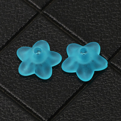 100 tk/partii 10 mm mustad matid akrüülhelmed lillevahehelmed ehete valmistamiseks isetehtud käevõru kaelakee helmemütsid Aksessuaarid