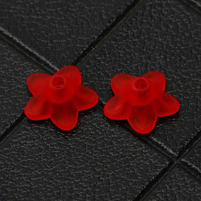 100 tk/partii 10 mm mustad matid akrüülhelmed lillevahehelmed ehete valmistamiseks isetehtud käevõru kaelakee helmemütsid Aksessuaarid