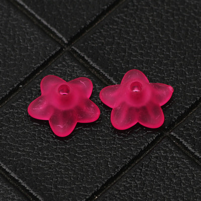 100 tk/partii 10 mm mustad matid akrüülhelmed lillevahehelmed ehete valmistamiseks isetehtud käevõru kaelakee helmemütsid Aksessuaarid