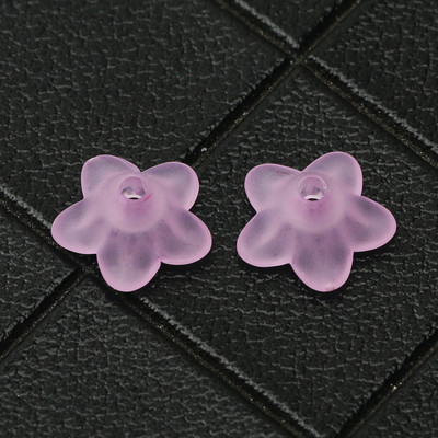 100 tk/partii 10 mm mustad matid akrüülhelmed lillevahehelmed ehete valmistamiseks isetehtud käevõru kaelakee helmemütsid Aksessuaarid