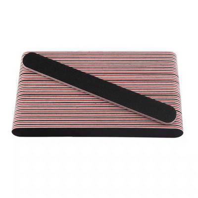 10tk 100/180 isikupärastatud prindi logo Tavaline liivapaber smirgelplaadist küüneviil must