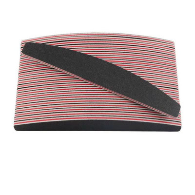 10tk 100/180 isikupärastatud prindi logo Tavaline liivapaber smirgelplaadist küüneviil must