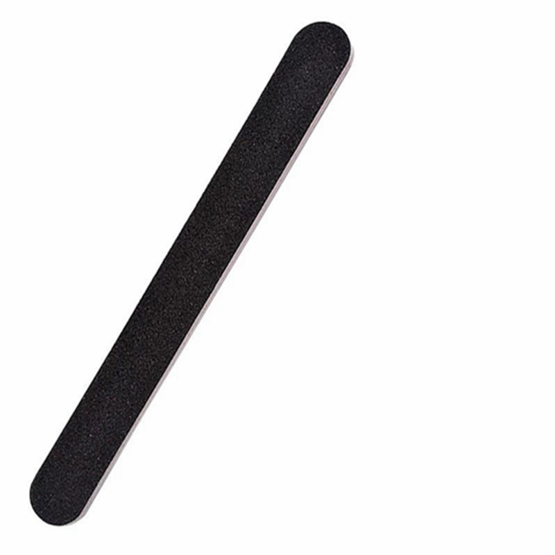 10tk 100/180 isikupärastatud prindi logo Tavaline liivapaber smirgelplaadist küüneviil must