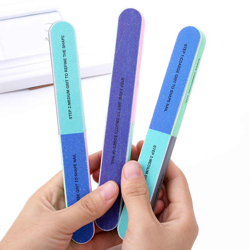 Νέο Nail Buffer Block Γυάλισμα νυχιών λείανσης νυχιών 7 πλευρών Λίμα νυχιών Λείανση νυχιών Μανικιούρ Βερνίκι νυχιών Αφαίρεση Εργαλείο πεντικιούρ Nail Art