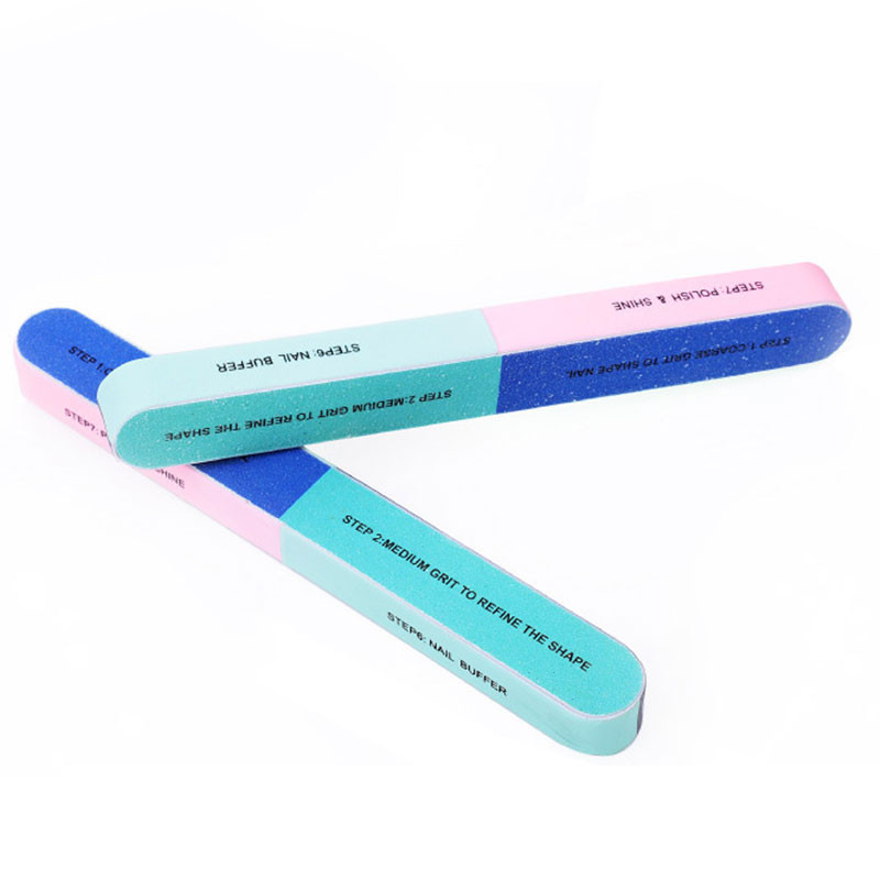 Νέο Nail Buffer Block Γυάλισμα νυχιών λείανσης νυχιών 7 πλευρών Λίμα νυχιών Λείανση νυχιών Μανικιούρ Βερνίκι νυχιών Αφαίρεση Εργαλείο πεντικιούρ Nail Art
