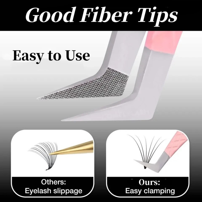 Ripsmepintsetid Fiberotsaga ripsmepintsetid Ripsmepintsetid Fiber Tips Kulmupintsetid Meigipintsetid Tasuta kohaletoimetamine