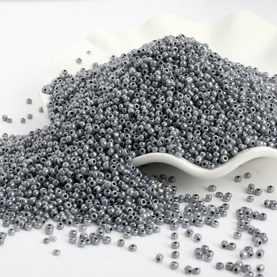 500 τμχ/παρτίδα 3mm Candy Cream Χρώμα Στρογγυλές Χάντρες Τσέχικη γυάλινη άμμο για παιδιά Χειροποίητα κοσμήματα που κατασκευάζουν DIY αξεσουάρ