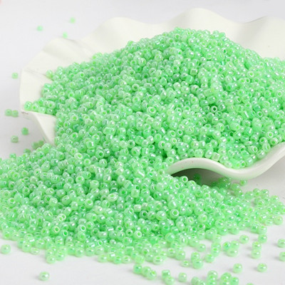 500 τμχ/παρτίδα 3mm Candy Cream Χρώμα Στρογγυλές Χάντρες Τσέχικη γυάλινη άμμο για παιδιά Χειροποίητα κοσμήματα που κατασκευάζουν DIY αξεσουάρ