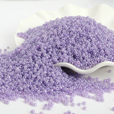 500 τμχ/παρτίδα 3mm Candy Cream Χρώμα Στρογγυλές Χάντρες Τσέχικη γυάλινη άμμο για παιδιά Χειροποίητα κοσμήματα που κατασκευάζουν DIY αξεσουάρ