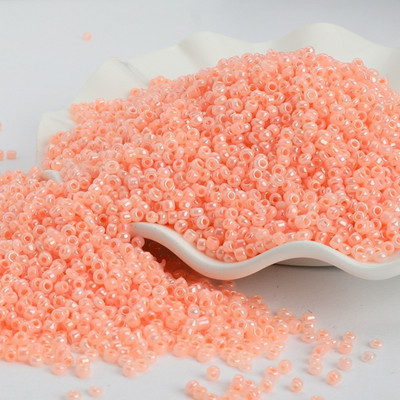 500 τμχ/παρτίδα 3mm Candy Cream Χρώμα Στρογγυλές Χάντρες Τσέχικη γυάλινη άμμο για παιδιά Χειροποίητα κοσμήματα που κατασκευάζουν DIY αξεσουάρ