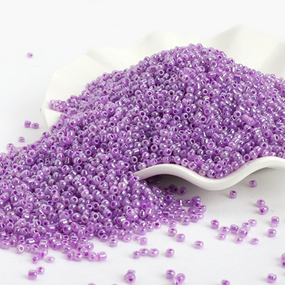500 τμχ/παρτίδα 3mm Candy Cream Χρώμα Στρογγυλές Χάντρες Τσέχικη γυάλινη άμμο για παιδιά Χειροποίητα κοσμήματα που κατασκευάζουν DIY αξεσουάρ