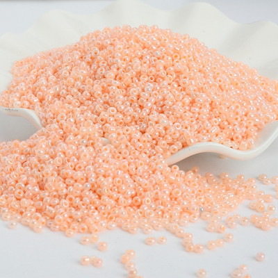 500 τμχ/παρτίδα 3mm Candy Cream Χρώμα Στρογγυλές Χάντρες Τσέχικη γυάλινη άμμο για παιδιά Χειροποίητα κοσμήματα που κατασκευάζουν DIY αξεσουάρ