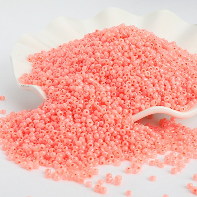 500 τμχ/παρτίδα 3mm Candy Cream Χρώμα Στρογγυλές Χάντρες Τσέχικη γυάλινη άμμο για παιδιά Χειροποίητα κοσμήματα που κατασκευάζουν DIY αξεσουάρ