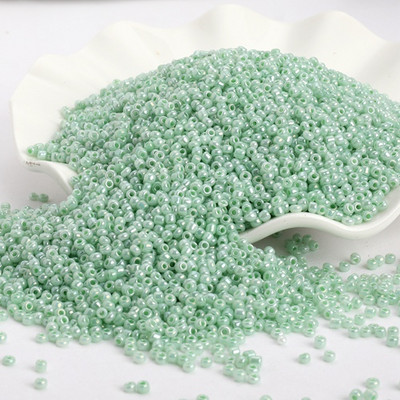 500 τμχ/παρτίδα 3mm Candy Cream Χρώμα Στρογγυλές Χάντρες Τσέχικη γυάλινη άμμο για παιδιά Χειροποίητα κοσμήματα που κατασκευάζουν DIY αξεσουάρ