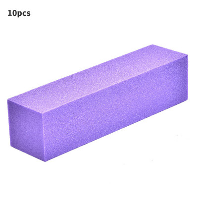 10 tk/komplekt värviline küünekunst lihvimiskäsn puhverplokk küünte lihvimine poleerimine küüneviilid maniküüri pediküüri tööriist DIY avaleht