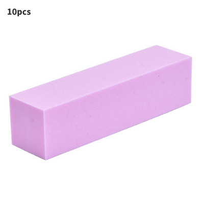 10 tk/komplekt värviline küünekunst lihvimiskäsn puhverplokk küünte lihvimine poleerimine küüneviilid maniküüri pediküüri tööriist DIY avaleht