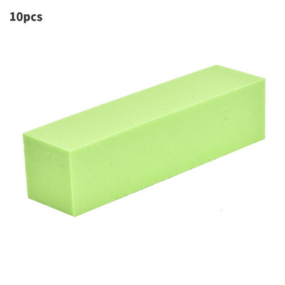 10 tk/komplekt värviline küünekunst lihvimiskäsn puhverplokk küünte lihvimine poleerimine küüneviilid maniküüri pediküüri tööriist DIY avaleht