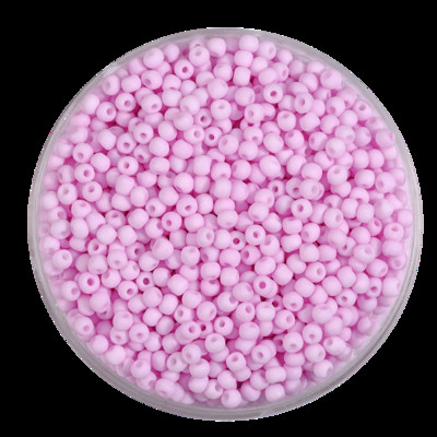 10 g/lot 2/3 mm mărgele de semințe din sticlă mată de culoare macaron mărgele distanțatoare rotunde libere pentru bricolaj, brățară, colier, accesorii pentru fabricarea de bijuterii
