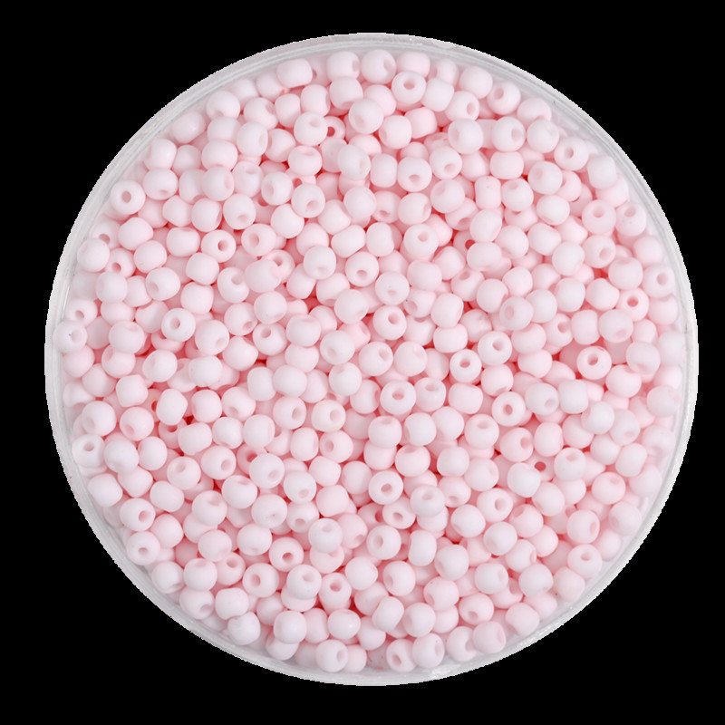 10 g/lot 2/3 mm mărgele de semințe din sticlă mată de culoare macaron mărgele distanțatoare rotunde libere pentru bricolaj, brățară, colier, accesorii pentru fabricarea de bijuterii