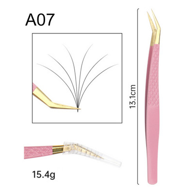 Pinceta za trepavice 3D Volume Profesionalna pinceta za obrve Stezaljka za produljenje trepavica Odlično zatvaranje trepavica Dodaci Alati za šminkanje