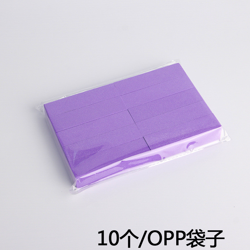 10 τμχ Nail Art Sanding Sponge Buffer Block File Nail Blocks Nail Buffer Grinding Polishing Nail Art Tool