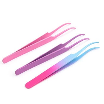 Εργοστασιακή χονδρική πώληση Custom Arc Mouth Eyelash Beauty Tools Lash Curler Eye Lash Tweezers False Eyelash Aids Εργαλεία μακιγιάζ