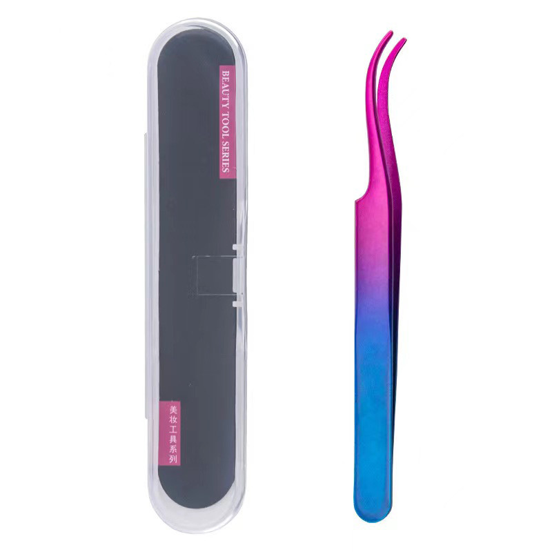 Εργοστασιακή χονδρική πώληση Custom Arc Mouth Eyelash Beauty Tools Lash Curler Eye Lash Tweezers False Eyelash Aids Εργαλεία μακιγιάζ