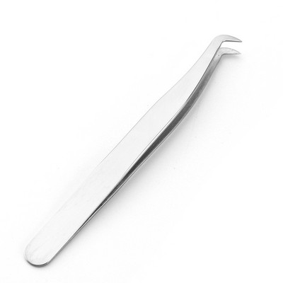 Pensetă pentru gene Pensetă profesională pentru sprâncene Clip de extensie pentru gene Clestă de precizie din aur Accesorii pentru gene Instrumente de machiaj pentru arta unghiilor