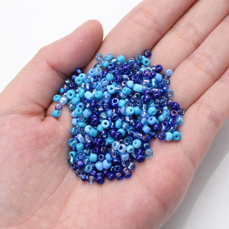 iYOE 300/600/1500 tk 3mm gradientsinised miniseemnehelmed ehete valmistamiseks käevõru kaelakee lahtised vahetükid Tšehhi klaashelmed