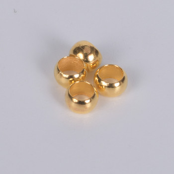 200-500Pcs/Παρτίδα βραχιόλι Diy Ball Crimp End Beads Accessories Stopper Spacer Beads for Jewelry Making Supplies