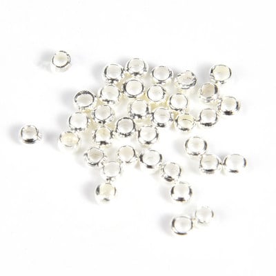 200-500 db/tétel karkötő barkács golyós krimpelő gyöngyök kiegészítők dugó távtartó gyöngyök ékszerkészítéshez kellékek