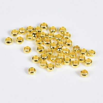 200-500 db/tétel karkötő barkács golyós krimpelő gyöngyök kiegészítők dugó távtartó gyöngyök ékszerkészítéshez kellékek