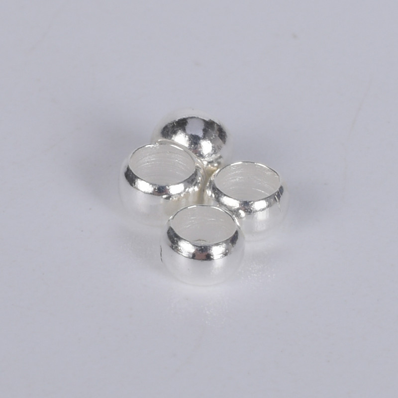 200-500 db/tétel karkötő barkács golyós krimpelő gyöngyök kiegészítők dugó távtartó gyöngyök ékszerkészítéshez kellékek