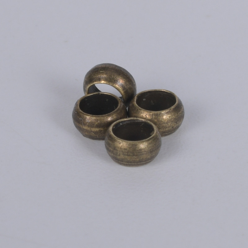 200-500 db/tétel karkötő barkács golyós krimpelő gyöngyök kiegészítők dugó távtartó gyöngyök ékszerkészítéshez kellékek