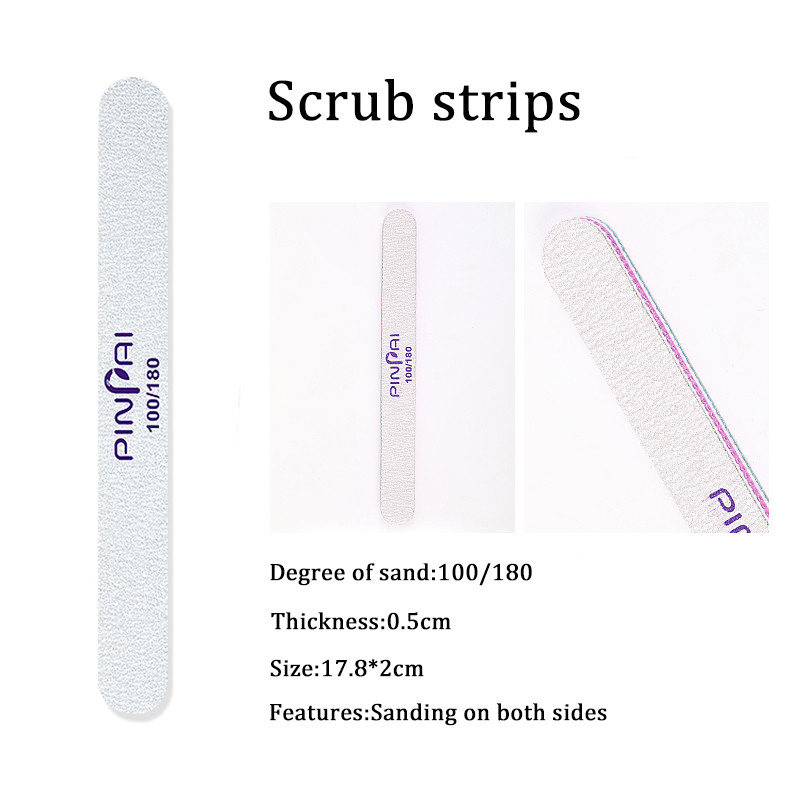 6tk küüneviilid 200\240 küüne lihvimispuhver Professionaalsed küüneviilid UV geellakiriga viil maniküüri pediküüri komplekt küünekunsti tööriistad