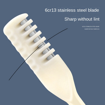 Преносим ръчен тример за косми в носа Миещ се за мъже и жени с кутия за съхранение Водоустойчив двуглав епилатор от носа