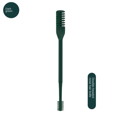 Nešiojama rankinė nosies plaukų kirpimo mašinėlė, plaunama vyrams ir moterims su laikymo dėžute, vandeniui atspari dvigubos galvos nosies plaukų šalinimui