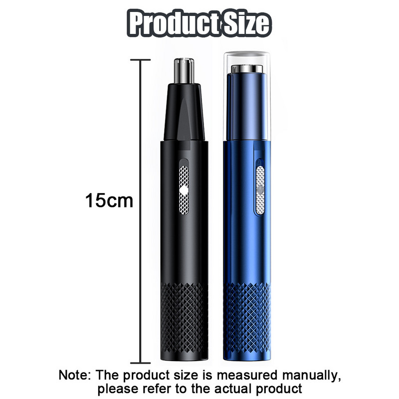 Elektriline nina juukselõikur Laetav multikineetiline raseerimine Kaks-ühes Unisex täisautomaatne pestav raseerimisnina trimmer